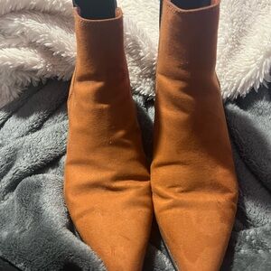 a new day Rich Tan Ankle Booties